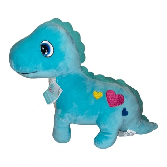 Toys Hug Me Plush Blue Teal Dino Plush Stuffed Animal Walgreens